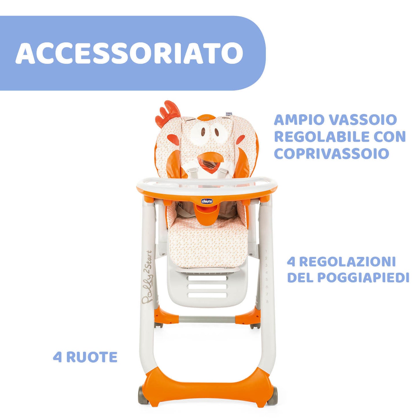 Seggiolone pappa Polly2start