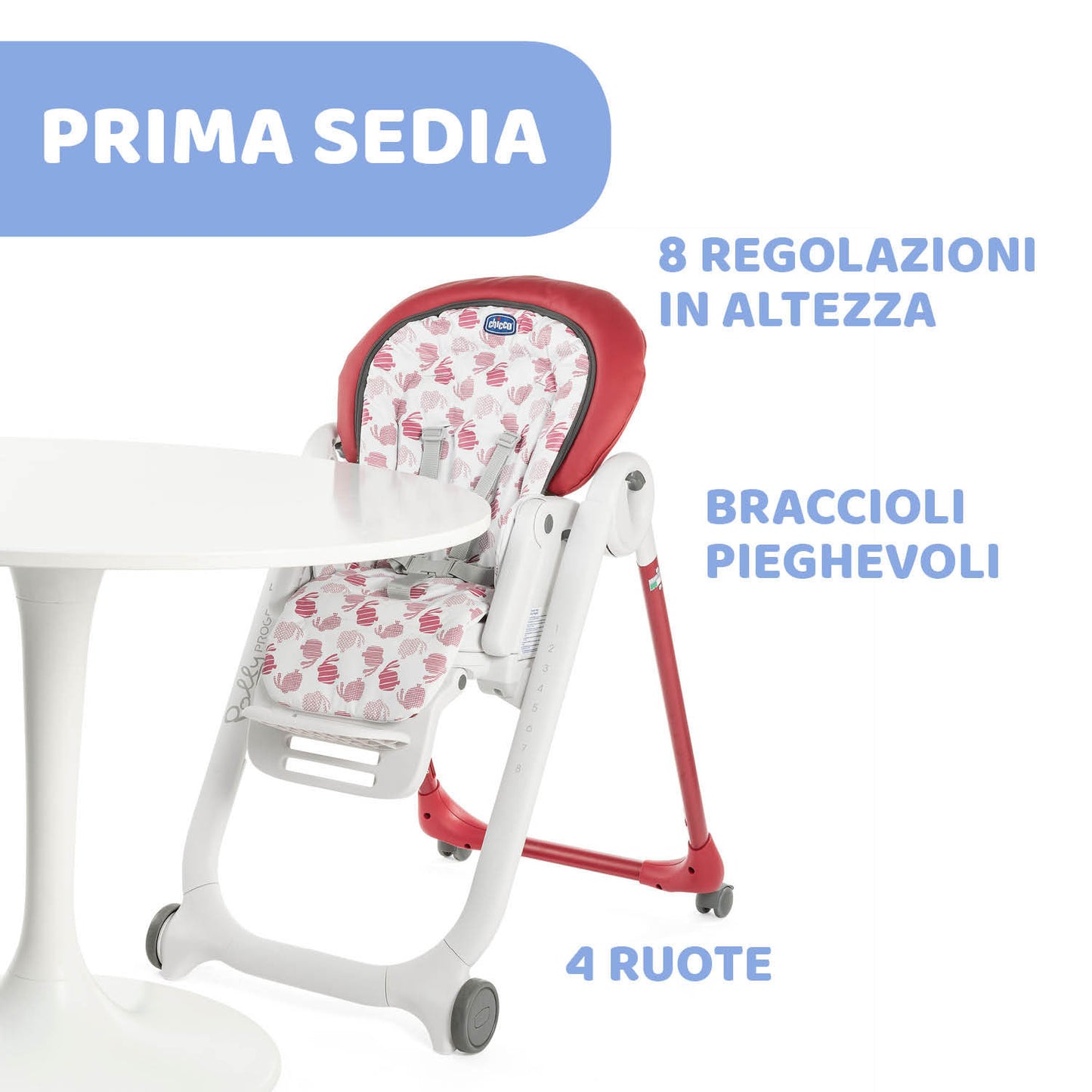 Seggiolone pappa Progres5