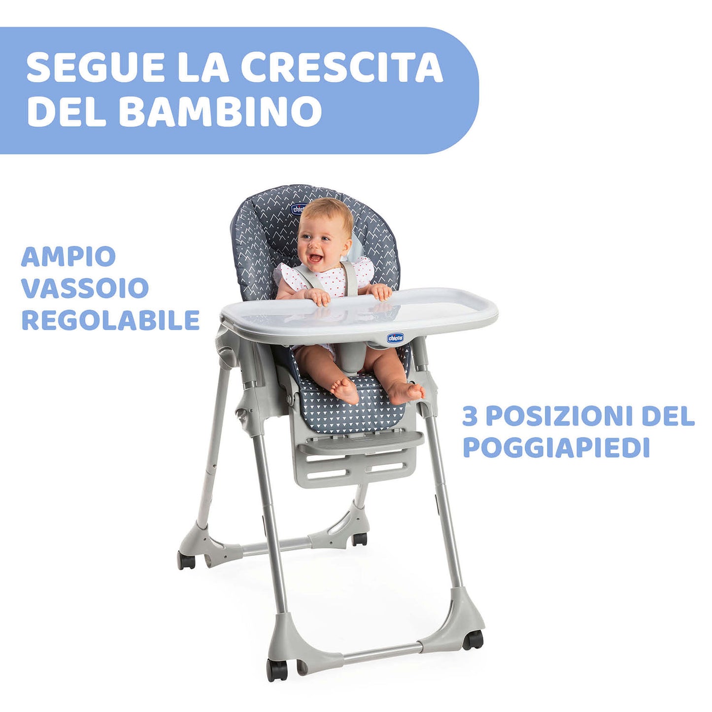 Seggiolone Pappa Polly Easy Chicco