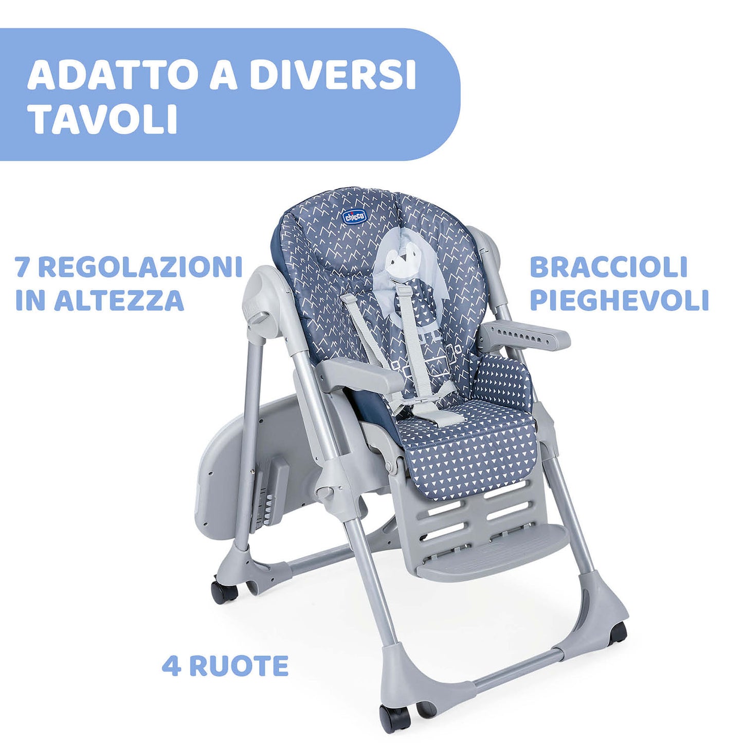 Seggiolone Pappa Polly Easy Chicco